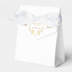 Ballotins Ballotin-Fancy Gold Heart Ballotin