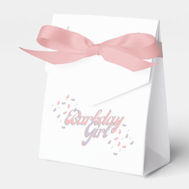 Ballotins Ballotin fille Barkday (Verso)
