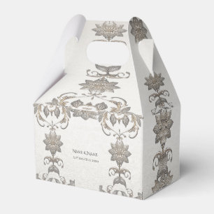 Ballotins Ballotin floral argent or