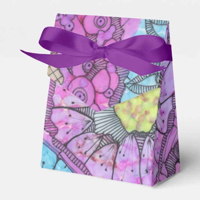 Ballotins Ballotin floral lavande (Verso)