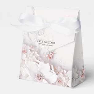 Ballotins Ballotin floral rose ivoire