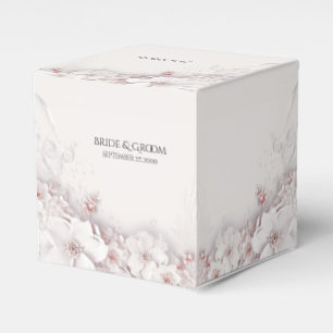 Ballotins Ballotin floral rose ivoire
