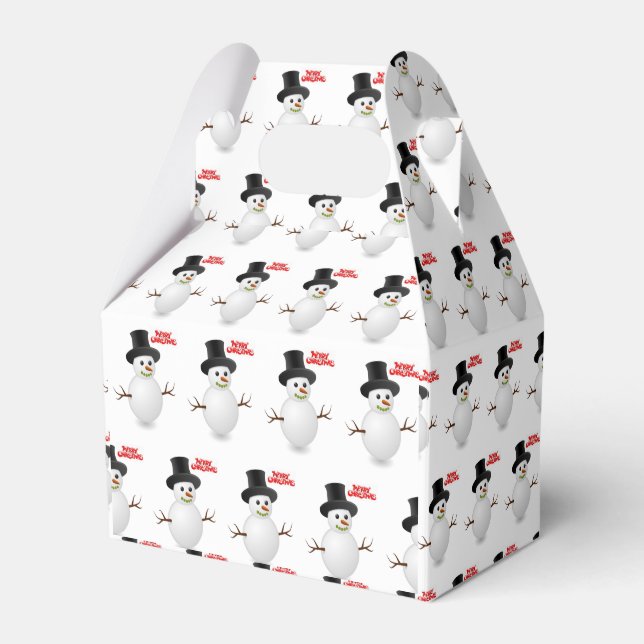 Ballotins Ballotin Gable Snowman (Verso)