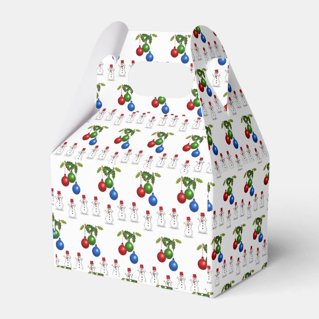 Ballotins Ballotin Gable Snowman (Verso)