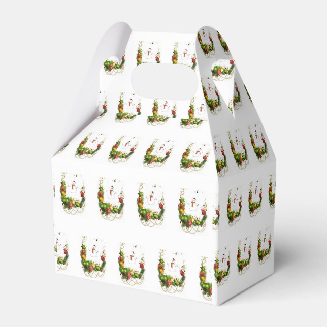 Ballotins Ballotin Gable Snowman (Verso)