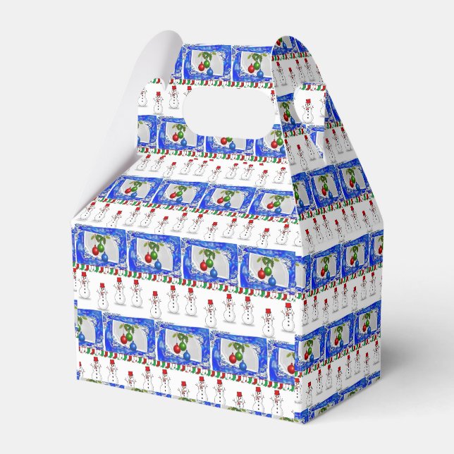 Ballotins Ballotin Gable Snowman (Verso)