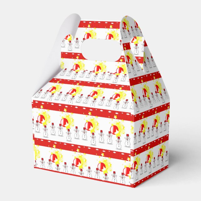 Ballotins Ballotin Gable Snowman (Verso)