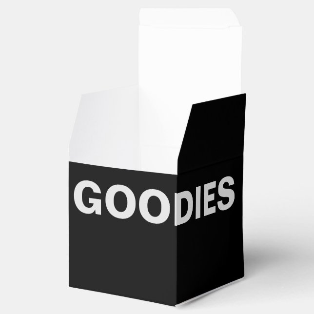 BALLOTINS BALLOTIN GRAPHIQUE NOIR ET BLANC GOODIES (Ouvert)
