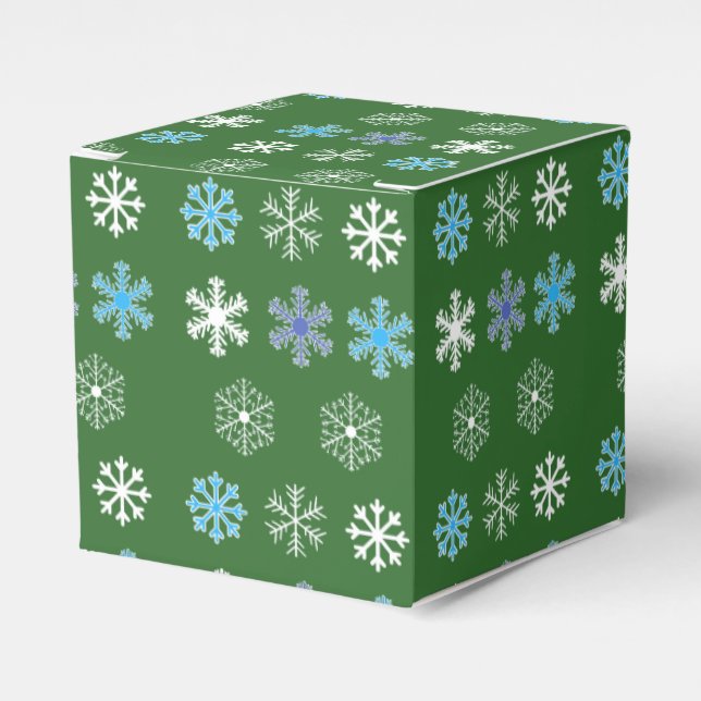 Ballotins Ballotin Green Snowflake (Verso)