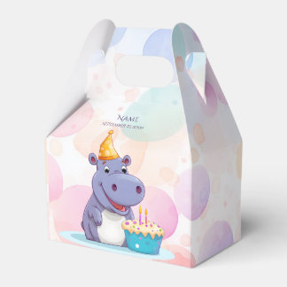 Ballotins Ballotin hippo d'anniversaire