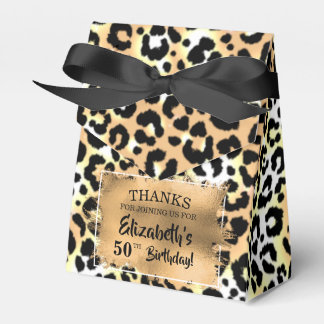 Ballotins Ballotin Leopard Faux Foil