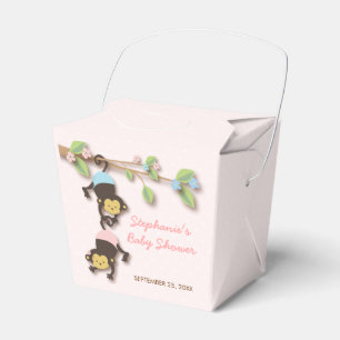Ballotins Ballotin moderne Monkey Twin Girl & Boy