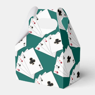 Ballotins Ballotin Motif de cartes de lecture quatre As