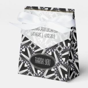 Ballotins Ballotin Motif noir+blanc   Tribal moderne