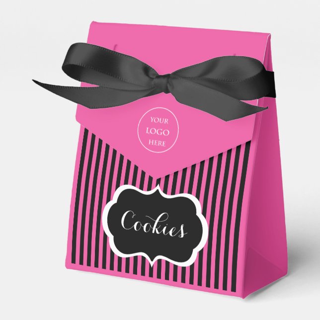 Ballotins Ballotin noir, rose et blanc classique (Verso)