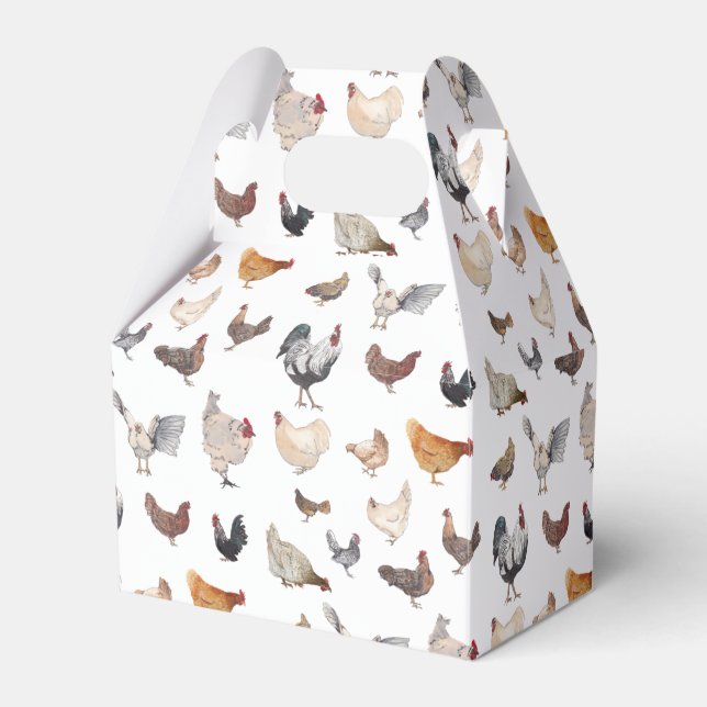 Ballotins Ballotin papier, Gable 4x2.5x5 (Verso)