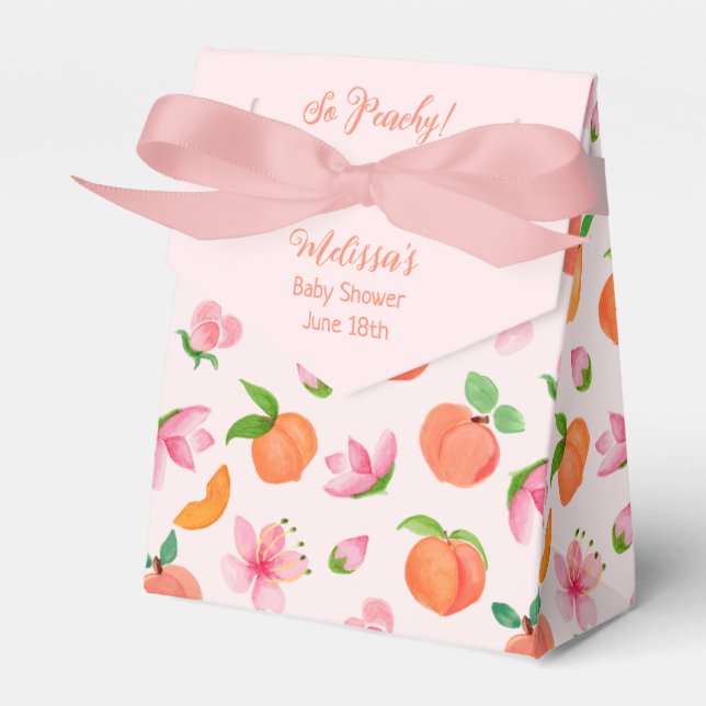 Ballotins Ballotin papier Peachy, Tente 3x1.5x3.25 (Verso)
