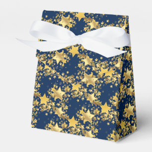 Ballotins Ballotin Party Favoriser Box-Gold Stars