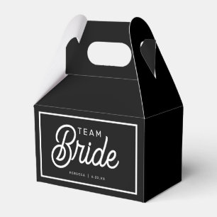 Ballotins Ballotin personnalisé de la mariée d'équipe modern