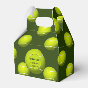 Ballotins Ballotin personnalisé par thème de tennis de