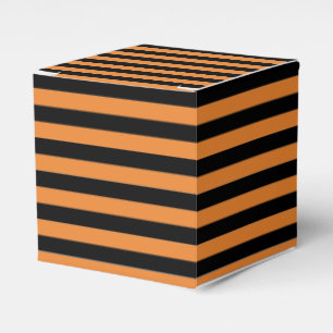 Ballotins Ballotin rayé orange et noir