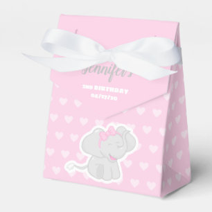 Ballotins Ballotin rose mignon avec éléphant