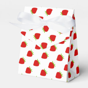 Ballotins Ballotin rouge mignon de tente de motif de fraise