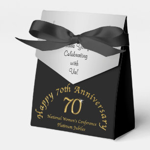 Ballotins Ballotin spécial 70e anniversaire, noir, or