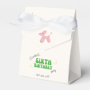 Ballotins Ballotte de la fête rose 6e fête d'anniversaire