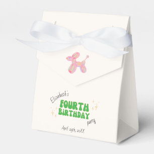 Ballotins Ballotte rose fête animal 4e anniversaire