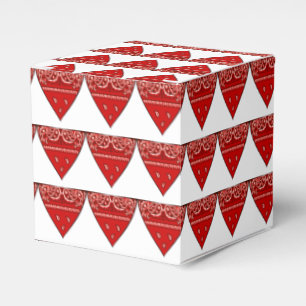 Ballotins Bandana occidental de rouge de cadeau ou de