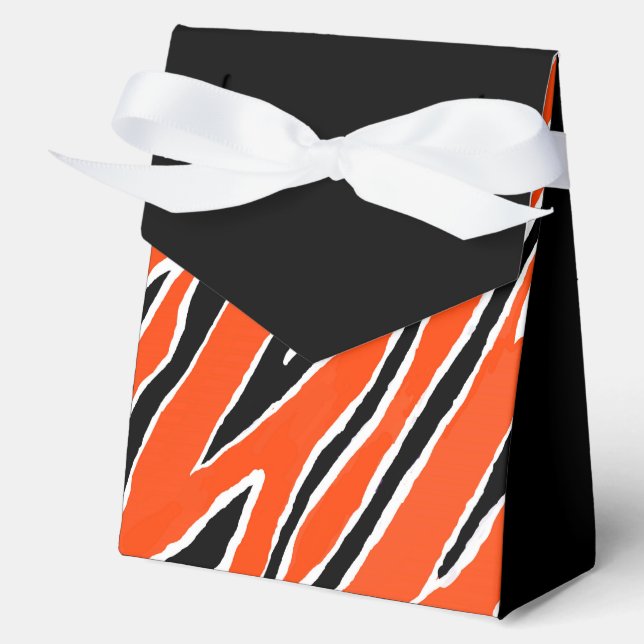 Ballotins Bande de tigre/ Noir-orange (Recto)