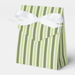 Ballotins Bandes de bonbons d'olive et blanc