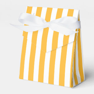 Ballotins Bandes de bonbons jaune et blanc ensoleillé