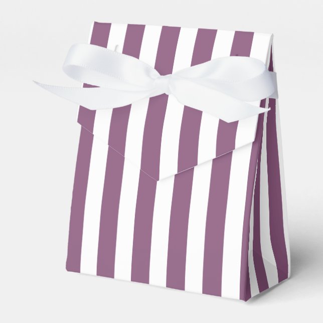 Ballotins Bandes de bonbons mauves et blanches (Verso)