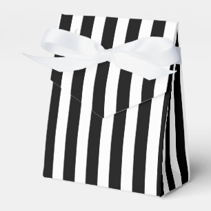 Ballotins Bandes de bonbons noir et blanc
