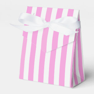 Ballotins Bandes de bonbons roses et blanches