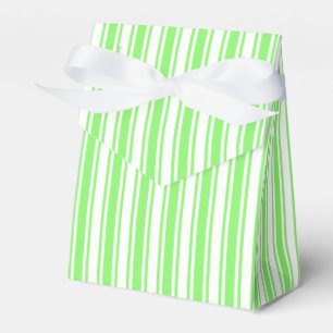 Ballotins Bandes de bonbons vert et blanc de chaux