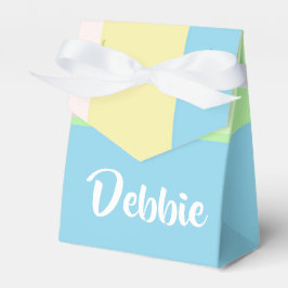 Ballotins Bandes de palette pastel coloré