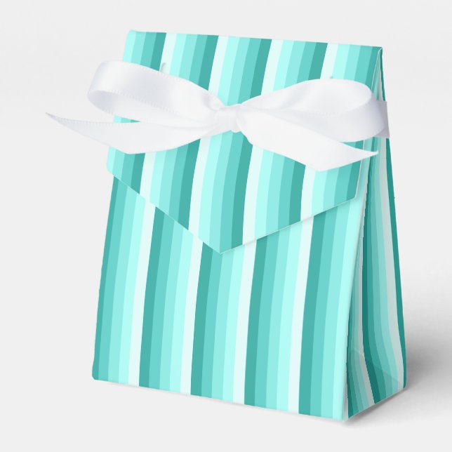 Ballotins Bandes d'ombre turquoise (Verso)