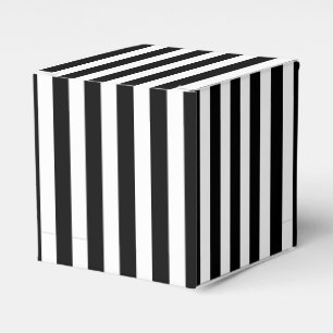 Ballotins Bandes verticales noires et blanches classiques