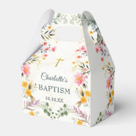 Ballotins Baptême Fleur sauvage coloré