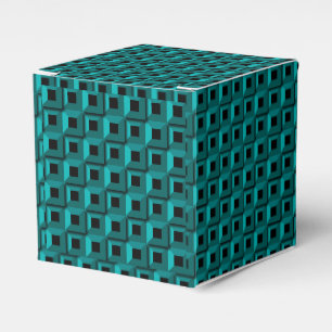 Ballotins Barnacles en Turquoise Classic 2x2 Ballotin