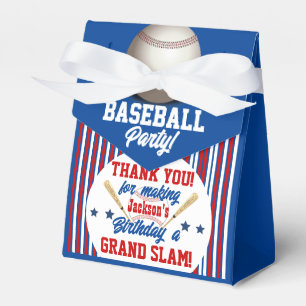Ballotins Baseball thème personnalisé Ballotin d'anniversair