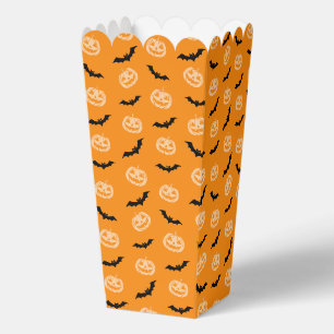 Ballotins Bat citrouille Trick ou traiter Motif orange