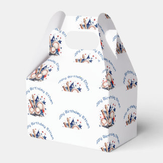 Ballotins Bat de baseball heureux Anniversaire Nom Motif Enf
