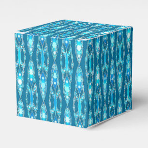 Ballotins Batik Tribal - Bleu Océan et Aqua