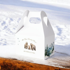 Ballotins Bear Adventure Snowy Mountains Baby shower