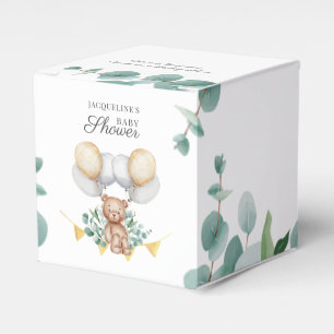 Ballotins Bearly Wait Bear Eucalyptus Balloons Baby shower