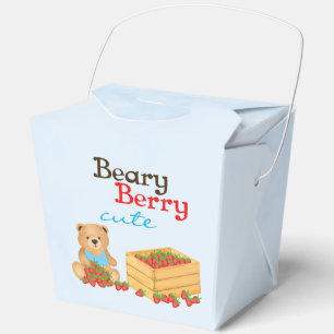 Ballotins Beary Berry Cute Blue Strawberry Cube Pour Enfants